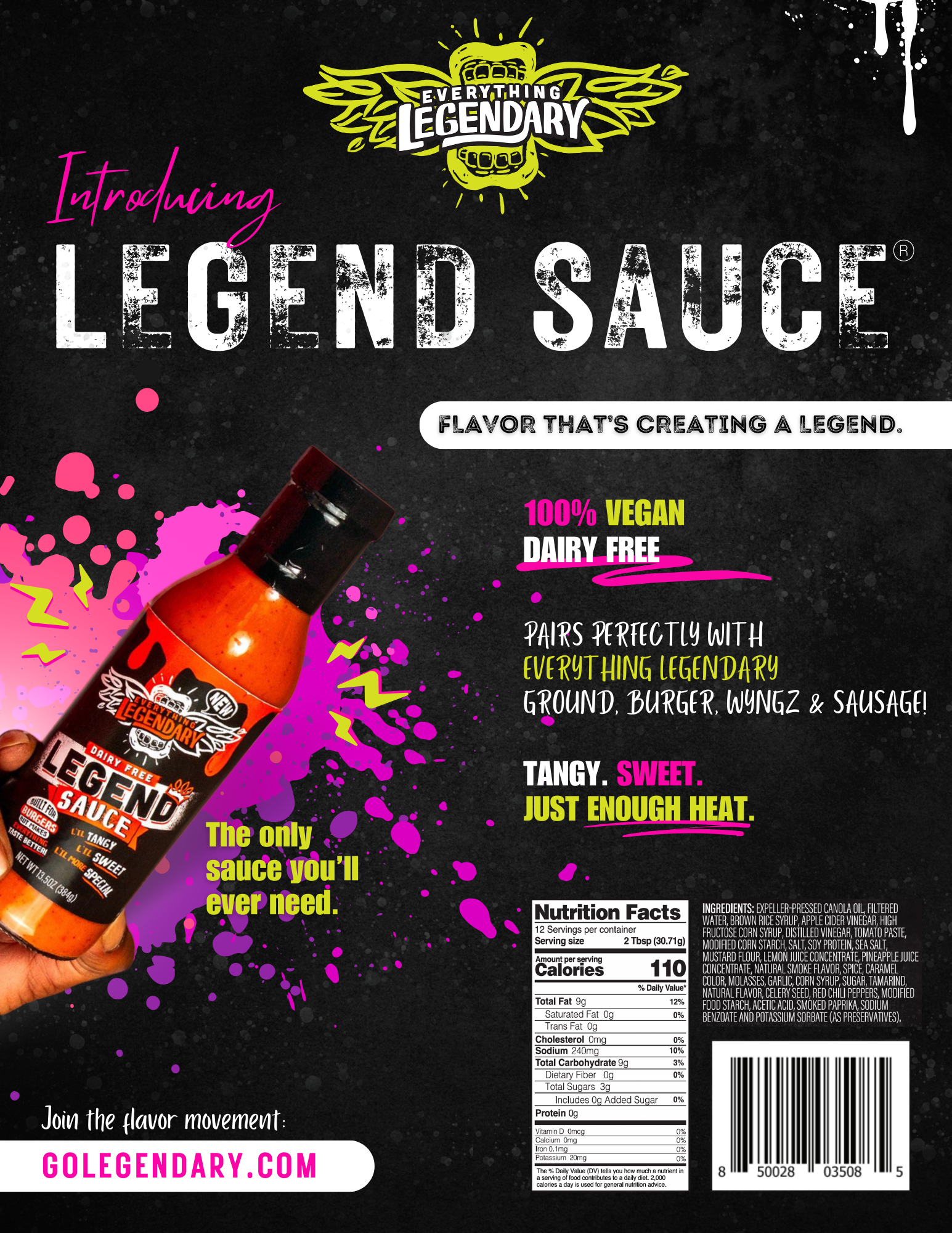 Legend Sauce- 2 Pack