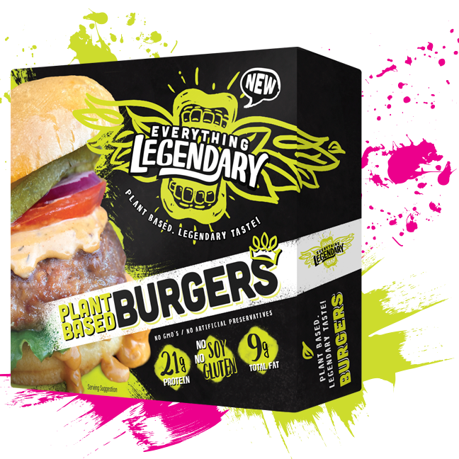 Everything Legendary Burger - 8 pack